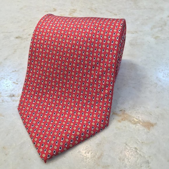 100% PURA SETA SILK TIE - Picture 7 of 8